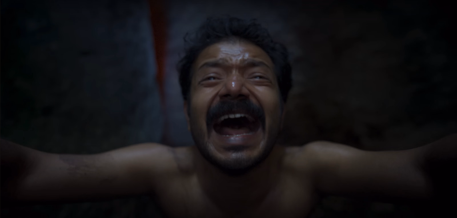 Subhash (Sreenath Bhasi) stuck in the Guna Caves