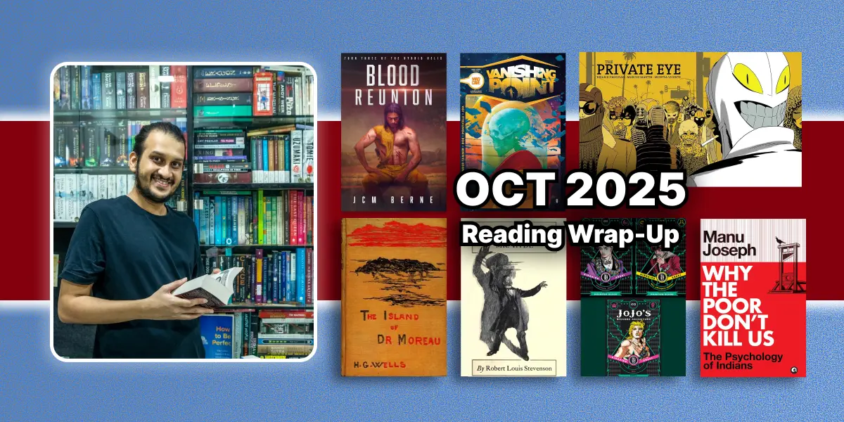 October 2025 Reading Wrap-Up | Classic Horror | Spooktober | JoJo’s Bizarre Adventure