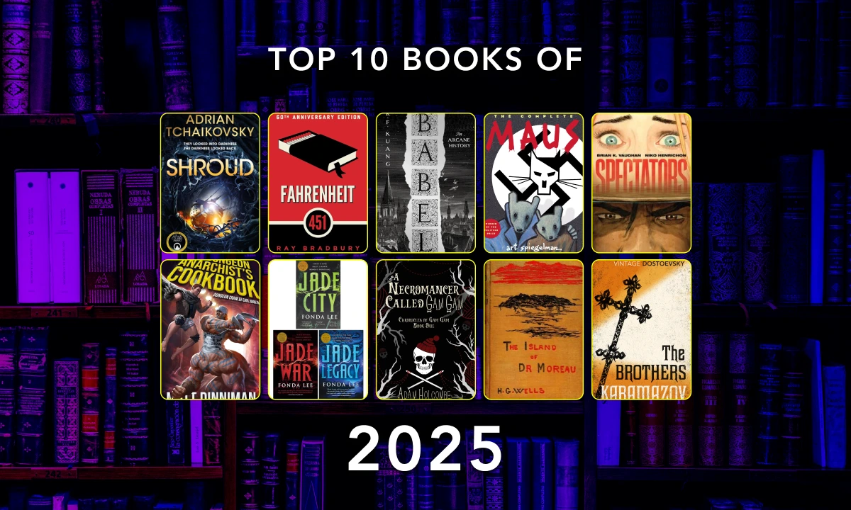 Top 10 Books of 2025 | Best Books Ranked | Ronit J’s Yearly Wrap-Up